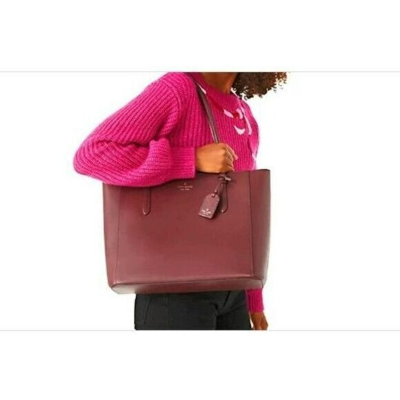 KATE Spade New York Schuyler Medium Leather Tote Shoulder Bag, NWT - Picture 8 of 11